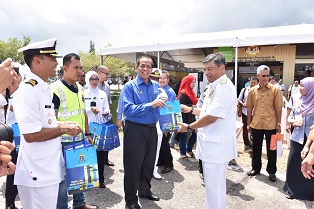 YAB Menteri Besar Perak Sempurnakan Perasmian Mini Maha Dan Agrofest Perak 2017 