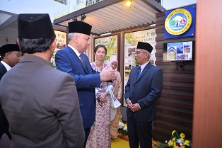 DYMM Sultan Perak Rasmi Kompleks Pentadbiran Majlis Daerah Kampar
