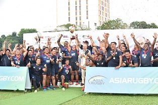 Malaysia Juara Kejohanan Ragbi Asia Divisyen 1
