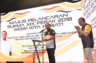 Majlis Executive Talk & Perutusan Tahun Baru 2018 YAB Menteri Besar Perak