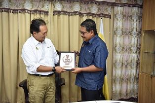 Kunjungan Hormat Rasmi Daripada Ketua Setiausaha Kementerian Pembangunan Luar Bandar (KPLB)