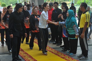 DYMM Raja Permaisuri Perak Sempurnakan Majlis Perasmian Kids Athlethics Perak 2019