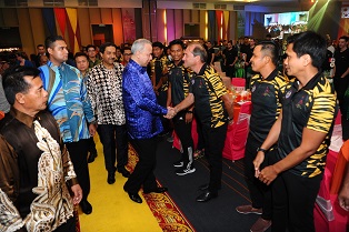 DYMM Paduka Seri Sultan Perak, Sultan Nazrin Muizzuddin Shah Berangkat Ke Majlis Makan Malam Kejohanan Hoki Piala Sultan Azlan Shah Edisi Ke-28
