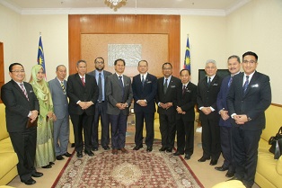 Kunjungan Hormat YB Setiausaha Kerajaan Negeri Perak Kepada Ketua Pengarah Keselamatan Negara