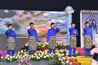 DYMM Paduka Seri Sultan Perak Berkenan Berangkat Majlis Penyerahan Hadiah Tilawah Dan Menghafaz Al-Quran Peringkat Negeri Perak