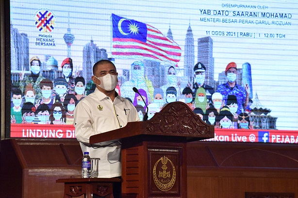 Bangkit Semangat Patriotisme Sebagai Tanda Solidariti Melawan Covid-19. : 11 Ogos 2021