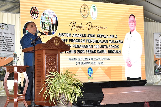 Perak Committed To Plant 2.5 Million Trees This Year: 27 February 2023