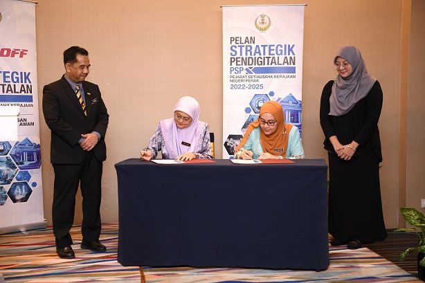 PSUK Perak Digitalisation Strategic Plan Sign-Off Session 2022-2025: 30 January 2023