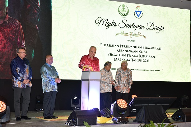 HRH Sultan Of Perak Graces Royal Banquet In Conjunction With The 34th National Annual Delegates Conference Of PPKM 2023: 26 July 2023