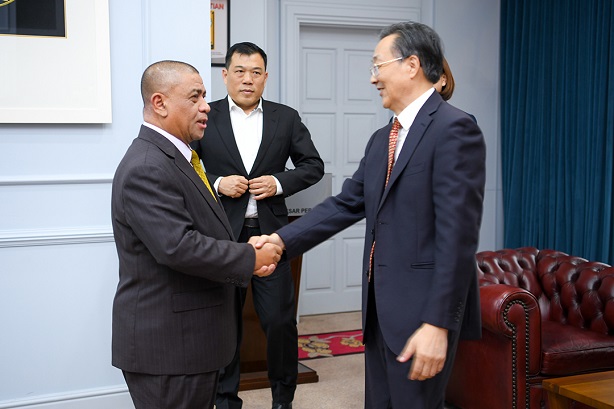 Perak Menteri Besar Receives Courtesy Call From The Honourable Consul General Of China In Penang: 26 July 2023