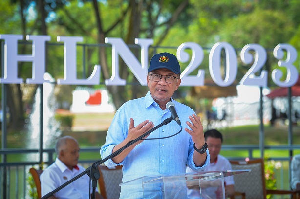 YAB Perdana Menteri Rasmi Sambutan Hari Landskap Negara 2023 Di Taman Dr. Seenivasagam : 11 Mac 2023