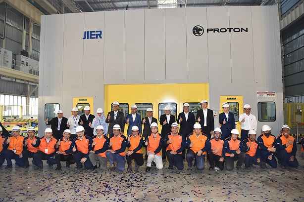 YAB Menteri Besar Perak Lancar Rangkaian Stamping Baharu Oleh Proton : 14 Mac 2023