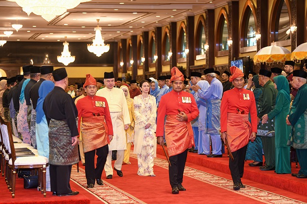 DYMM Paduka Seri Sultan Perak Berkenan Anugerahkan Darjah Kebesaran, Pingat Kepada 181 Penerima : 11 Mac 2023