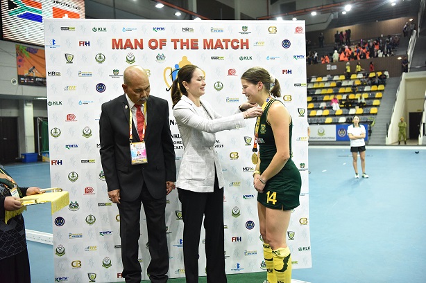 HRH Raja Permaisuri Perak Graces Sultan Nazrin Shah International Indoor Hockey Tournament Final: 12 November 2023