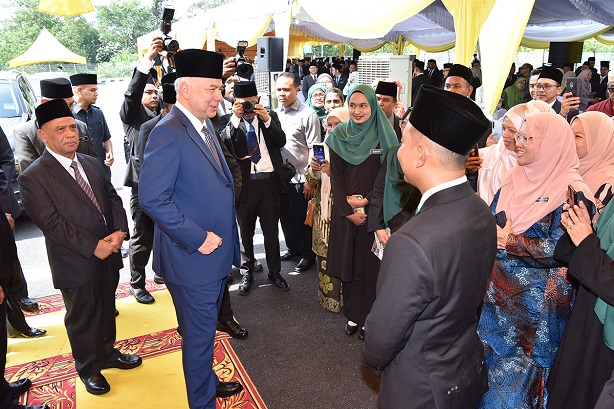 HRH Sultan Of Perak Graces Opening Of Instun And Tan Sri Harussani Observatory: 3 0ctober 2023