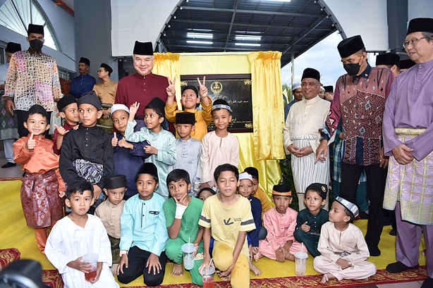 HRH Sultan Of Perak Opens Masjid Al-Khairiyah Kg. Kepayang, Fair Park: 30 August 2023