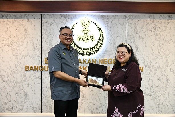 Working Visit Of Auditor General Of Malaysia And Delegation To Bangunan Perak Darul Ridzuan: 1 April 2024