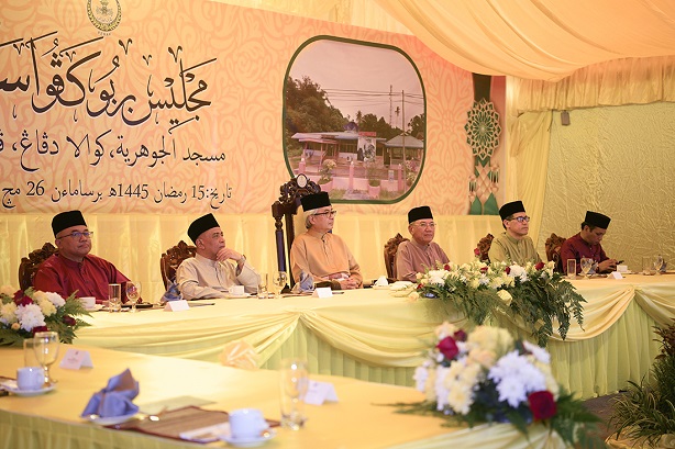 HH Raja Dihilir Of Perak Graces Kampar District Breaking Of Fast Ceremony: 26 March 2024
