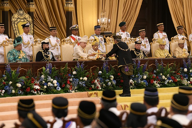HRH Sultan Of Perak Takes Oath As Deputy Yang Di-Pertuan Agong For The Third Time: 1 February 2024