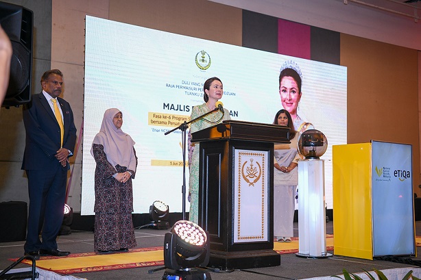 HRH Raja Permaisuri Of Perak Graces Launch Of Etiqa's Free Mammogram Programme – Phase 6 With NCSM: 6 June 2024