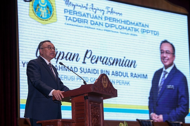 SS Officiates PPTD Perak Branch 1st Annual General Meeting 2024: 6 August 2024