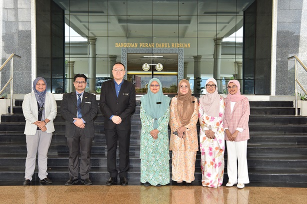 Courtesy Visit By Officers Of BHEUU, JPM To Perak State Secretariat: 2 September 2024