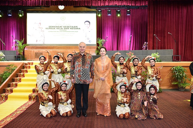 HRH Sultan Of Perak Graces Programme To Instill Loyalty To King And Country In Conjunction With National Month 2024: 25 August 2024