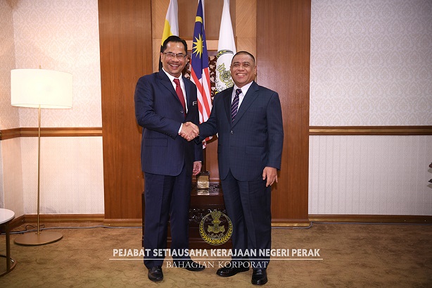 Courtesy Call By JKM Director-General On Perak Menteri Besar: 7 January 2025