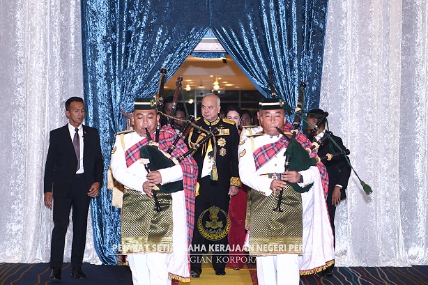 HRH Sultan Of Perak Graces Perak Public Service Officers Customary Dinner Reception 2025: 8 July 2025