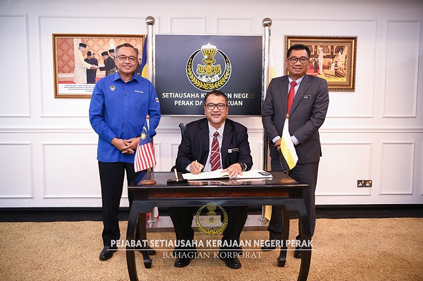 Kunjungan Hormat Ketua Pengarah Perhutanan Semenanjung Malaysia Ke Atas YB SUK Perak : 9 Jun 2025