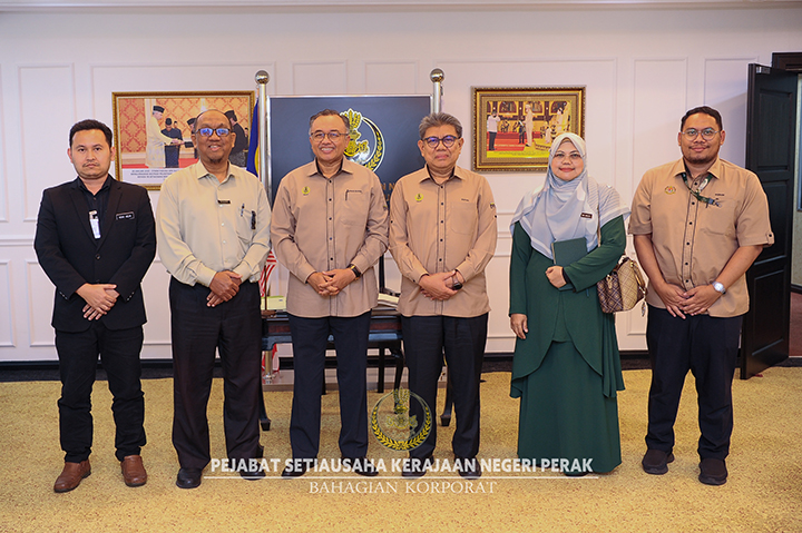 Courtesy Visit By Perak Survey And Mapping Department Director On Perak SS: 4 March 2025