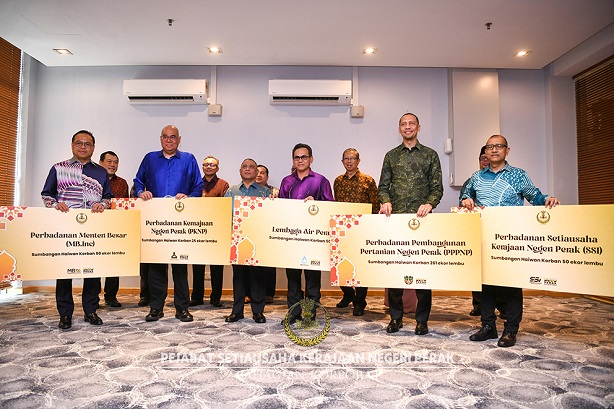 Perak State Government Distributes 436 Sacrificial Cows In Conjunction With Aidiladha: 22 May 2025