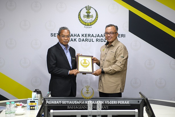 Courtesy Visit By Malaysian Institute Of Integrity Management On Perak SS: 26 May 2025