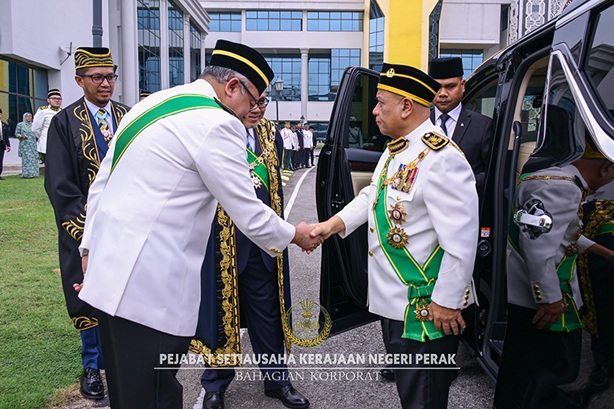 HRH Sultan Of Perak Graces Official Opening Ceremony Of The Fourth Year Of The 15th Perak State Legislative Assembly : 14 April 2026 