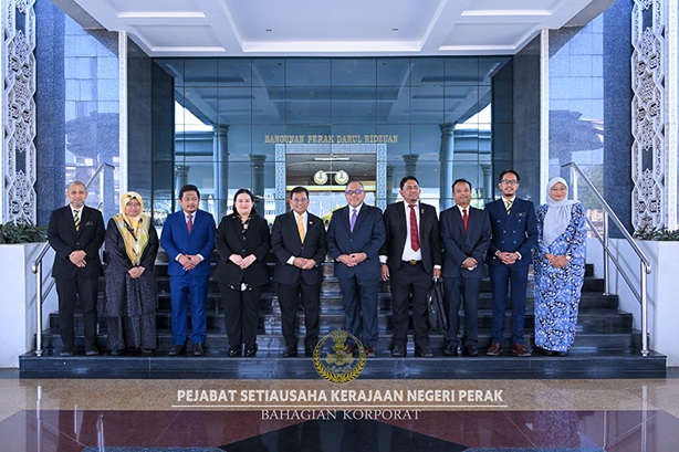 Courtesy Visit By The Senate Special Select Committee On Governance, Integrity And Anti-Corruption On Perak State Assembly Speaker : 27 January 2026  