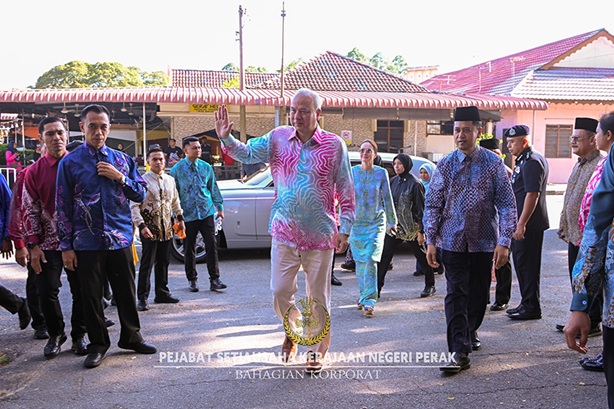 HRH Sultan Of Perak Visits Arena Kuala Kangsar Ramadan Bazaar : 28 February 2026