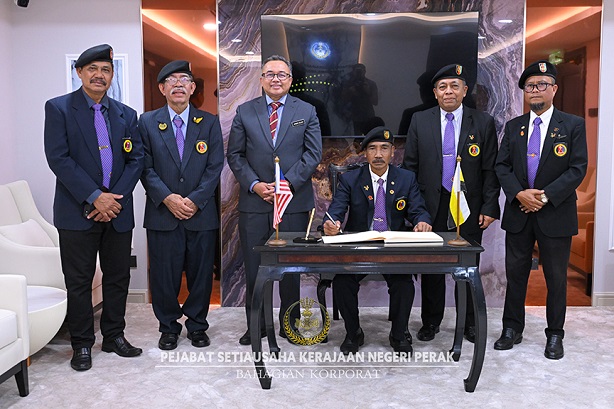 Courtesy Visit By ATM Veterans Association On State Secretary: 5 January 2026