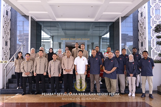 Kunjungan Hormat Delegasi Sekretariat SUKMA 2026 Ke Perak : 30 Jun 2026  