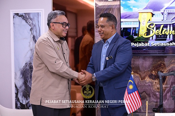 Kunjungan Hormat SPRM Negeri Perak Ke Atas YB SUK Perak : 9 Jun 2026